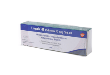 ENGERIX-B PEDIATRIC DOZ 10 MCG/0,5ML 1 ENJEKTOR